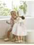 Vestido bebe AMAYA BABY modelo 22221 arras, ceremonia, fiesta y bautizo spring summer 2017 Alpi Moda infantil Valladolid