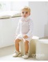 Pajarita bebe lino liso AMAYA modelo 591380 arras, ceremonia, fiesta y bautizo Alpi Moda infantil Valladolid