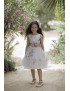 Vestido de arras ceremonia fiesta de niña, MIMILU KIDS, modelo 636 TALLAS 12 A 18 Magnífica LuLu en Alpinet Valladolid