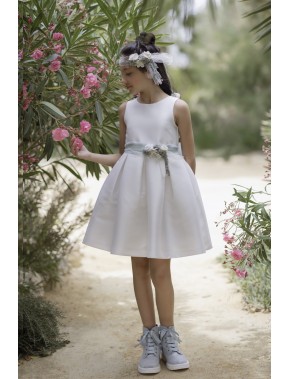 Vestido de arras ceremonia fiesta de niña, MIMILU KIDS, modelo 608 Magnífica LuLu en Alpinet Valladolid