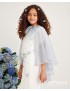 Capa cristal para vestido comunión niña, AMAYA, modelo 588800, ALPI Moda Infantil (Valladolid)