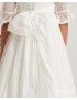 Lazada o lazo de cintura de Tafetán satinado para Vestido comunión niña, AMAYA, modelo 587000LZ3, ALPI Moda Infantil