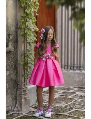 MIMILU KIDS, modelo 958 Magnífica LuLu Vestido de arras ceremonia fiesta de niña, en Alpinet Valladolid