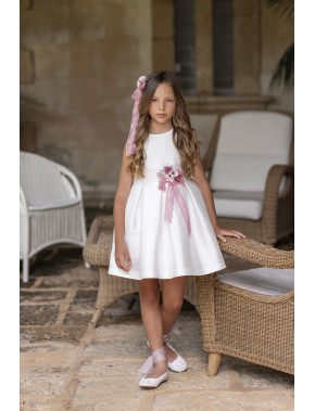MIMILU KIDS, modelo 954 Magnífica LuLu Vestido de arras ceremonia fiesta de niña, en Alpinet Valladolid
