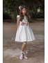 MIMILU KIDS, modelo 912 Magnífica LuLu Vestido de arras ceremonia fiesta de niña,Talla 7 a 18 en Alpinet Valladolid