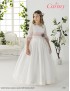 Vestido comunión niña, CARMY , modelo 2107, COLECCIÓN MODAS ALPI (VALLADOLID)