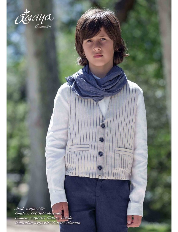 Traje de comunión niño, AMAYA, modelo 22955CH, ALPI Moda Infantil (Valladolid)